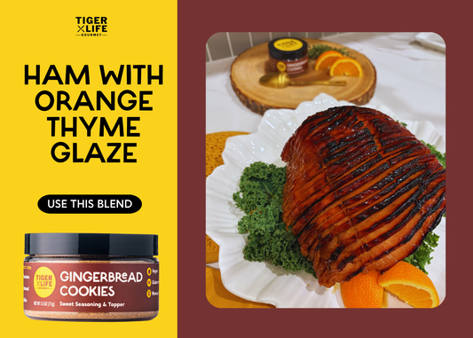 Orange Thyme Glazed Ham