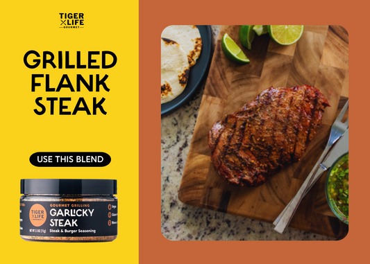 Grilled Flank Steak with Chimichurri